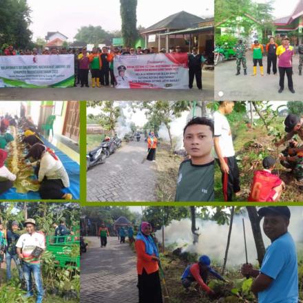 PENYELENGGARAAN BULAN BHAKTI GOTONG ROYONG MASYARAKAT (BBGRM)  XIX DESA PUNGPUNGAN